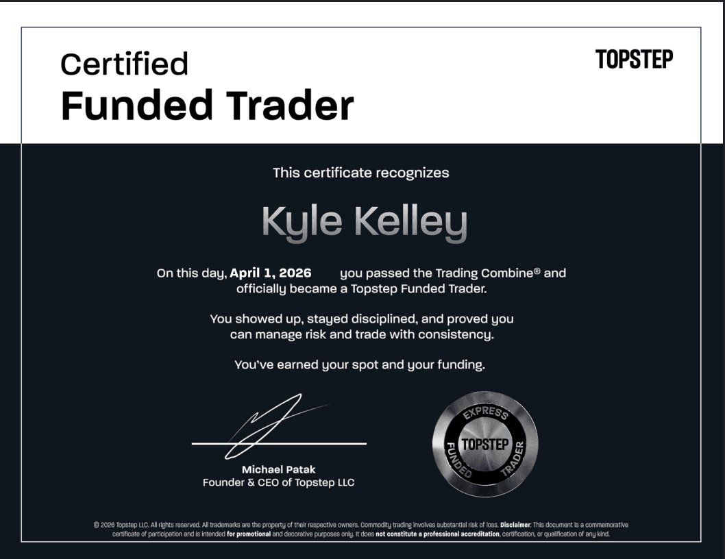 Trading payout screenshot